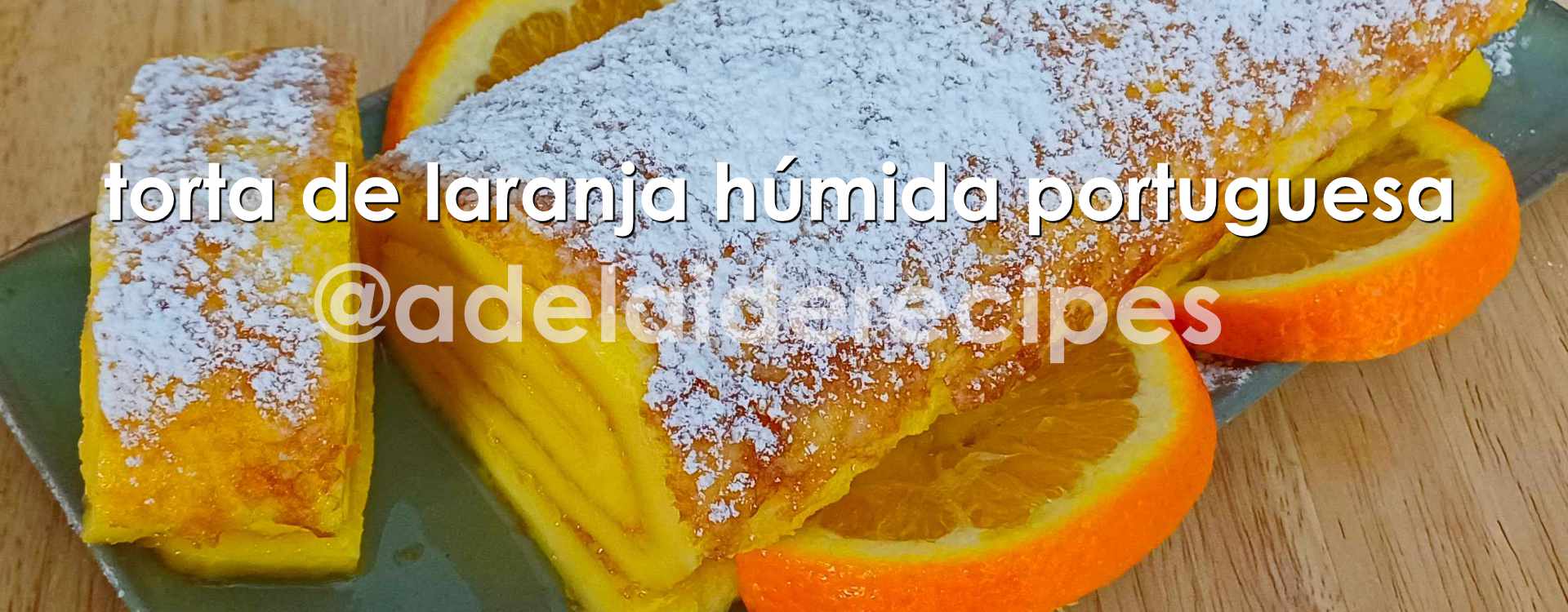 torta de laranja portuguesa