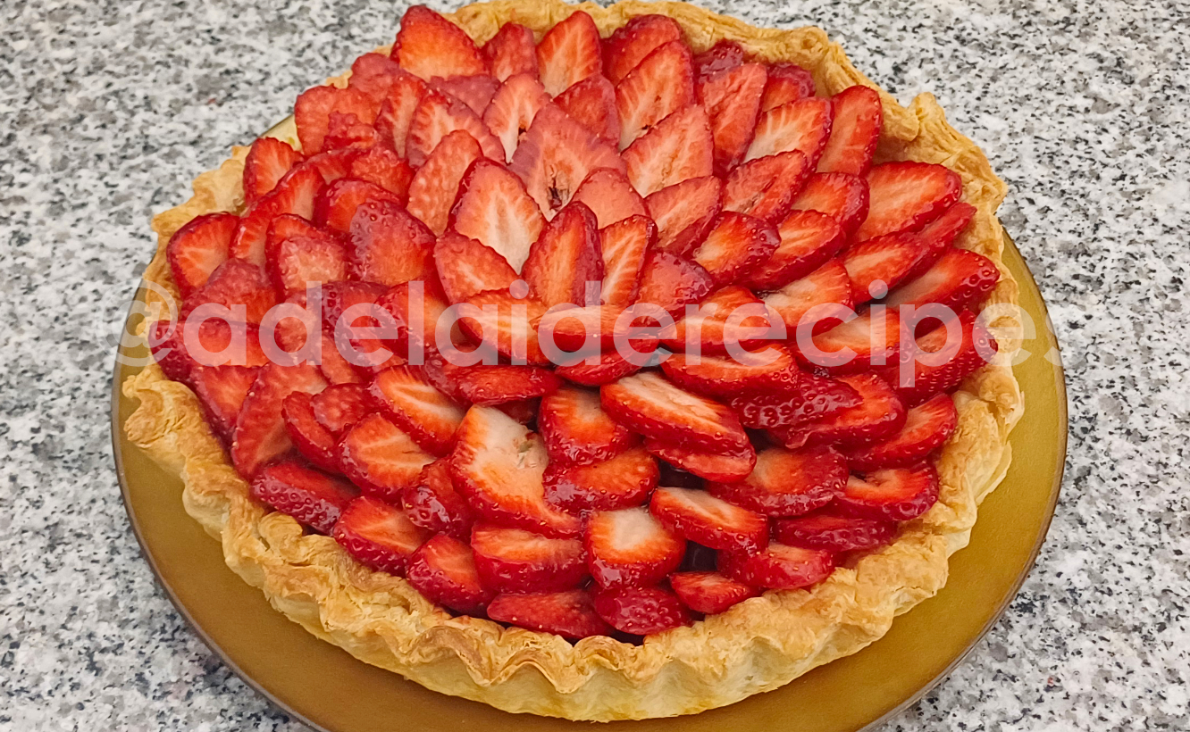 Tarte de Morangos Receita Fácil e Deliciosa