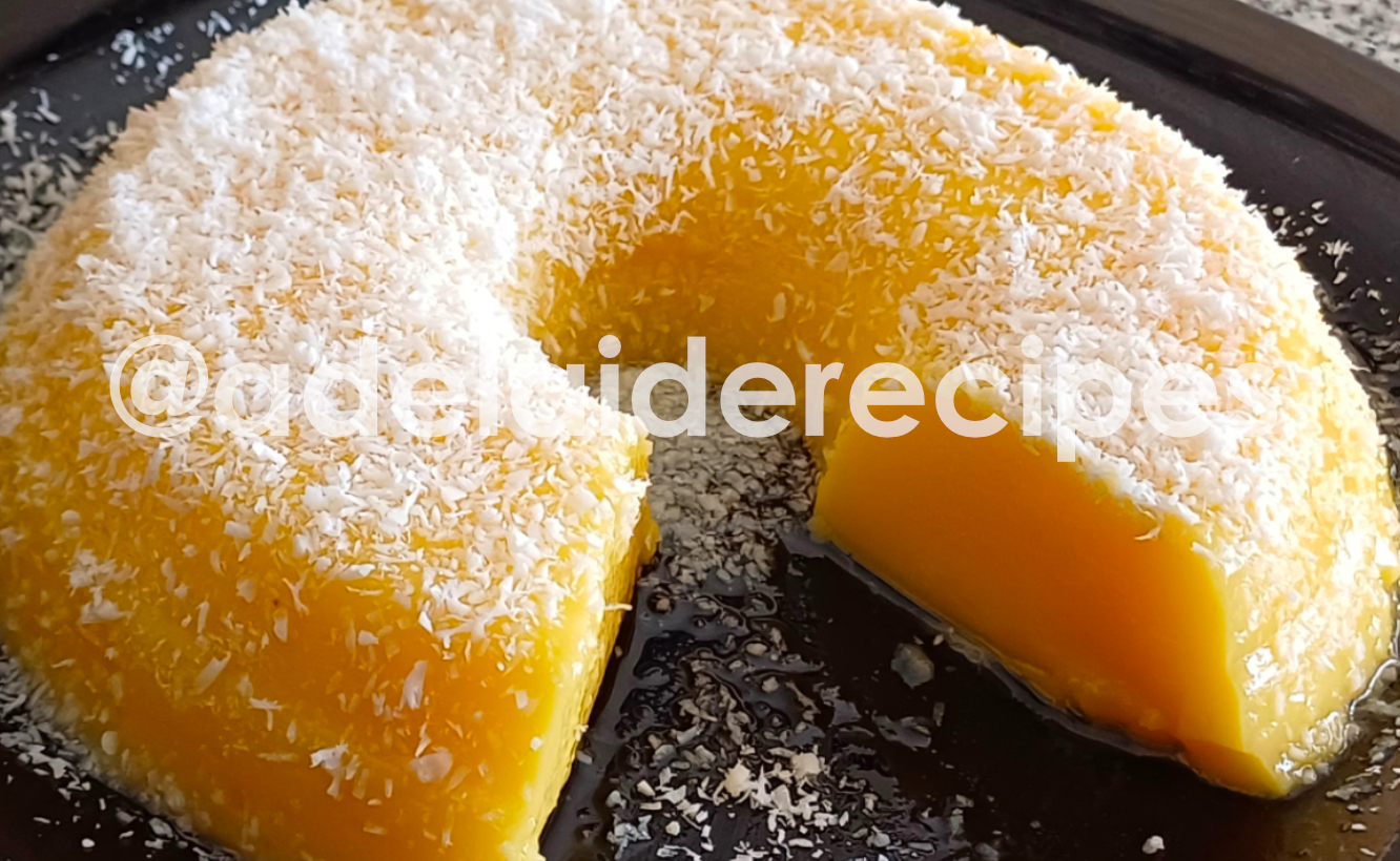 Pudim de Laranja Sem Forno e Sem Ovos | Receita Fácil e Deliciosa