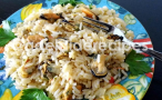 Risotto com Mexilhões