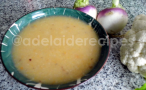 Sopa de Couve flor e Cenoura