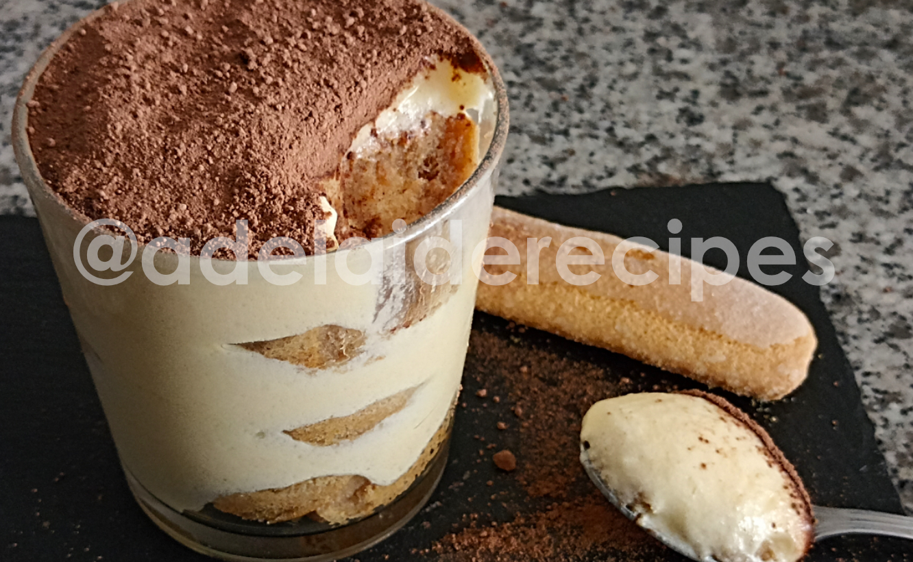 Mini Tiramisú no Copo | Receita Fácil e Deliciosa