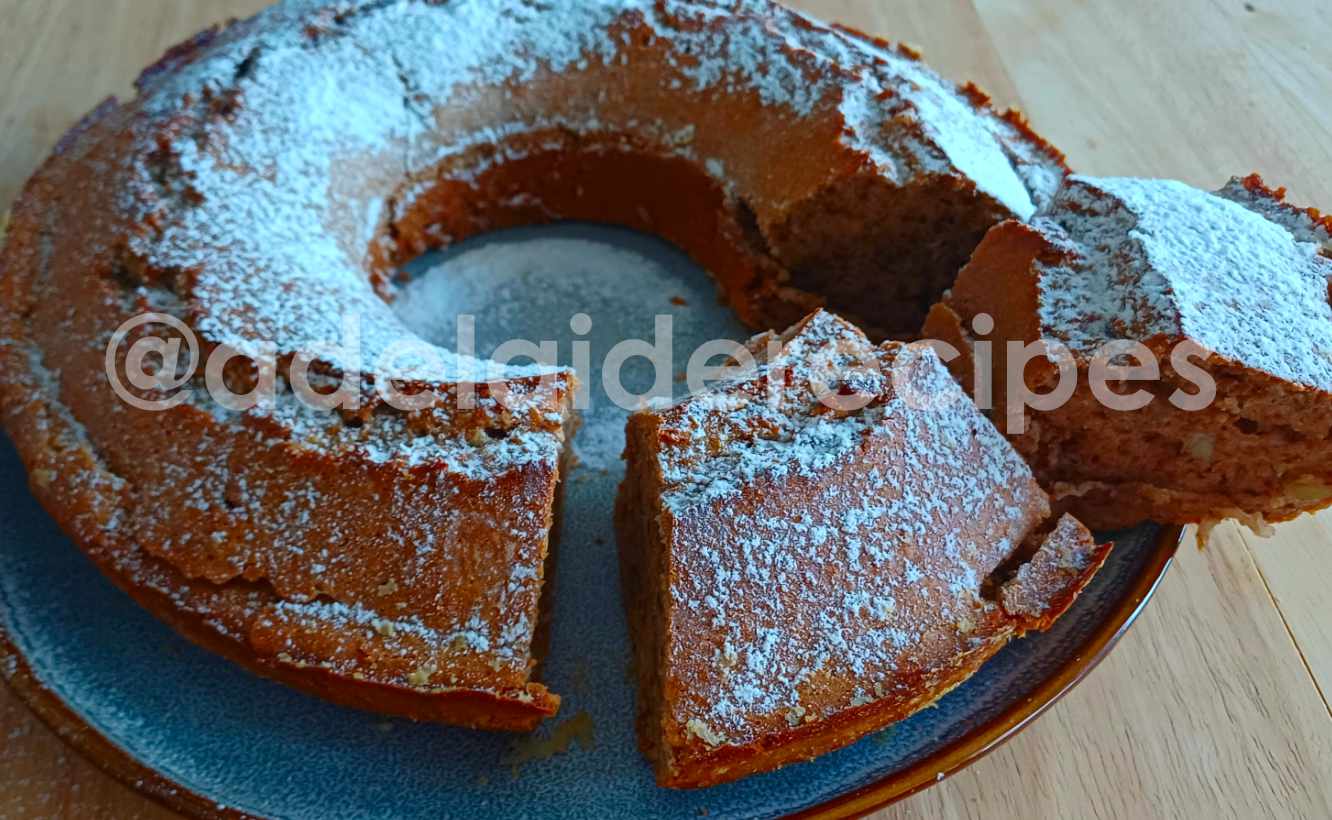 Bolo de castanhas e frutos secos