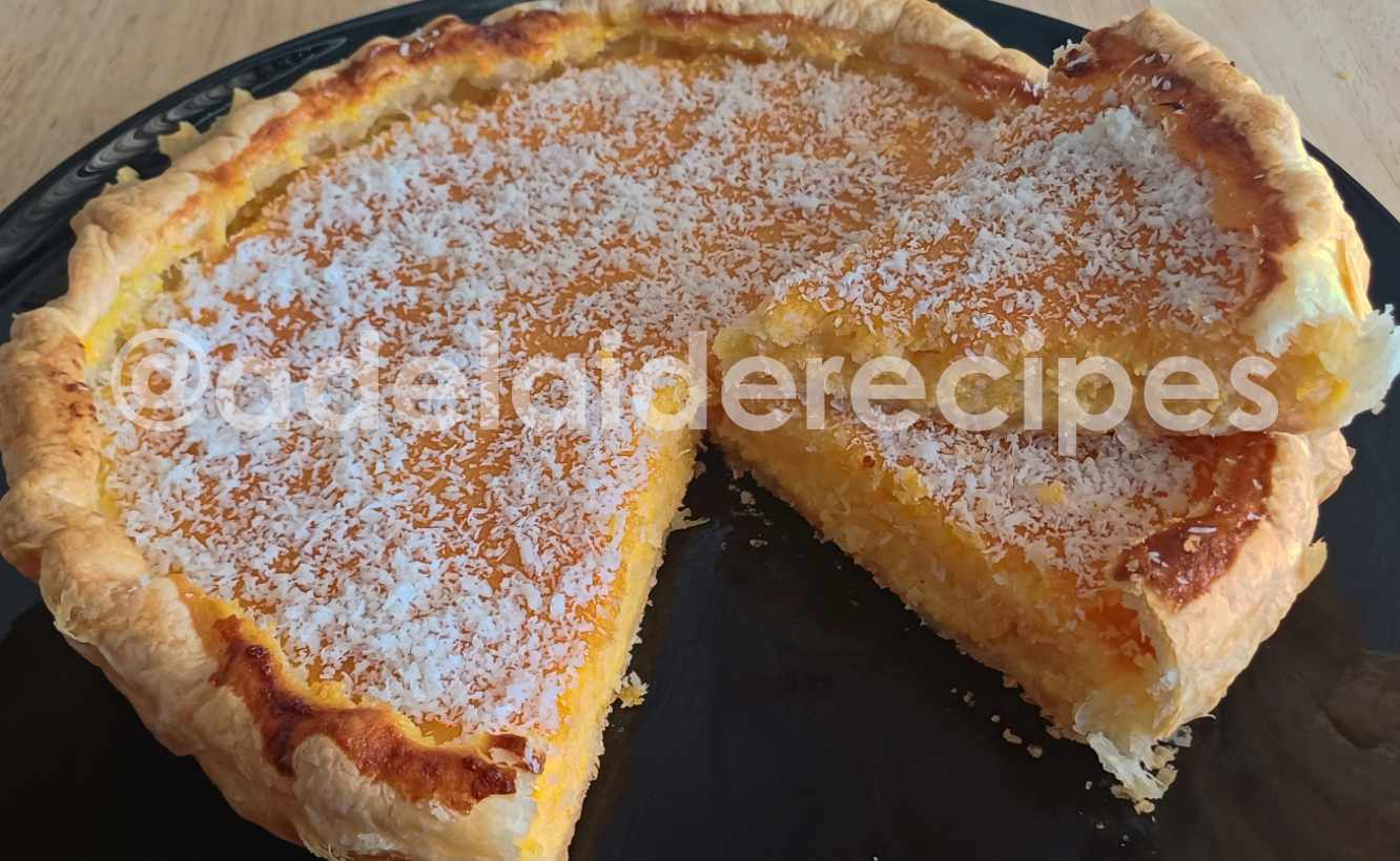 Tarte de Abóbora, Coco e Laranja | Receita Fácil de Halloween