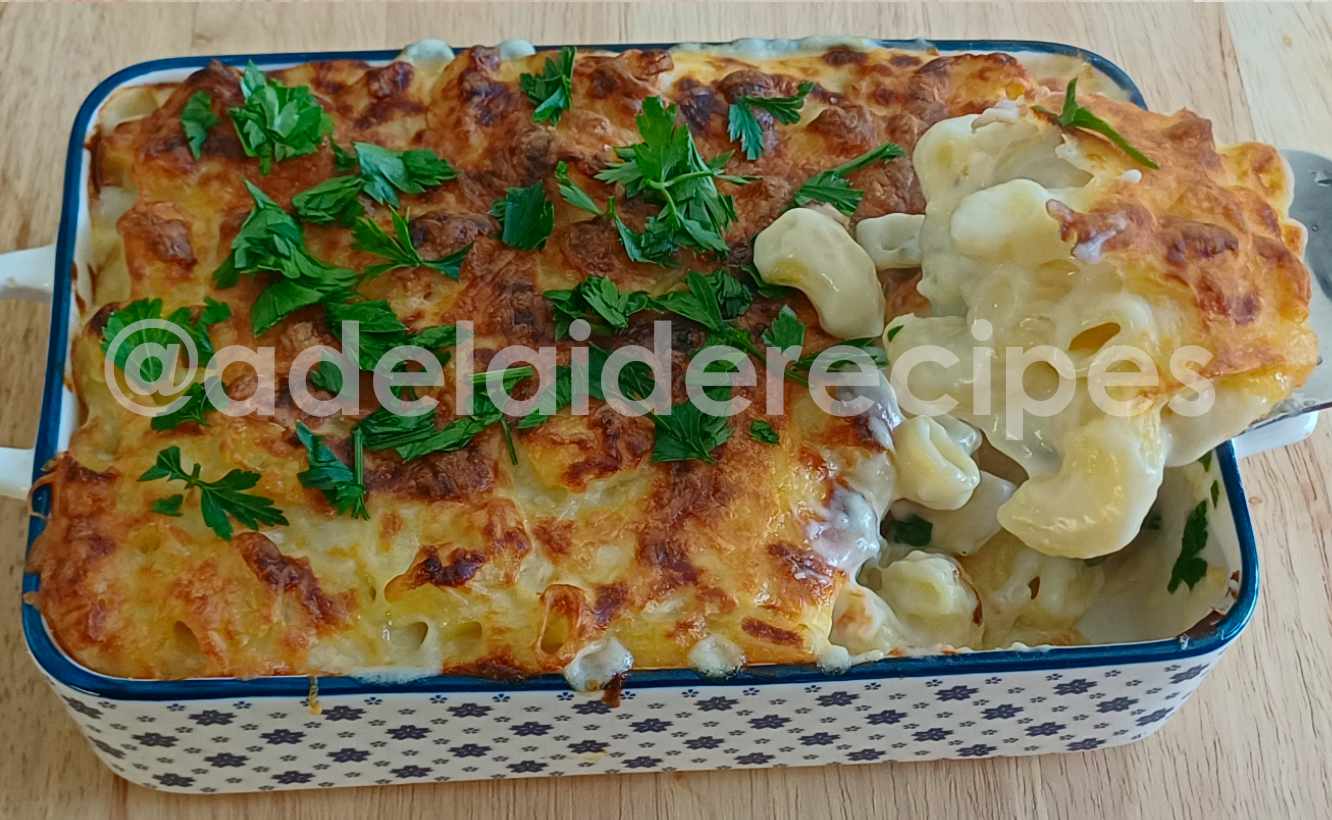 Mac and Cheese Cremoso | Massa/Macarrão com Queijo Gratinado