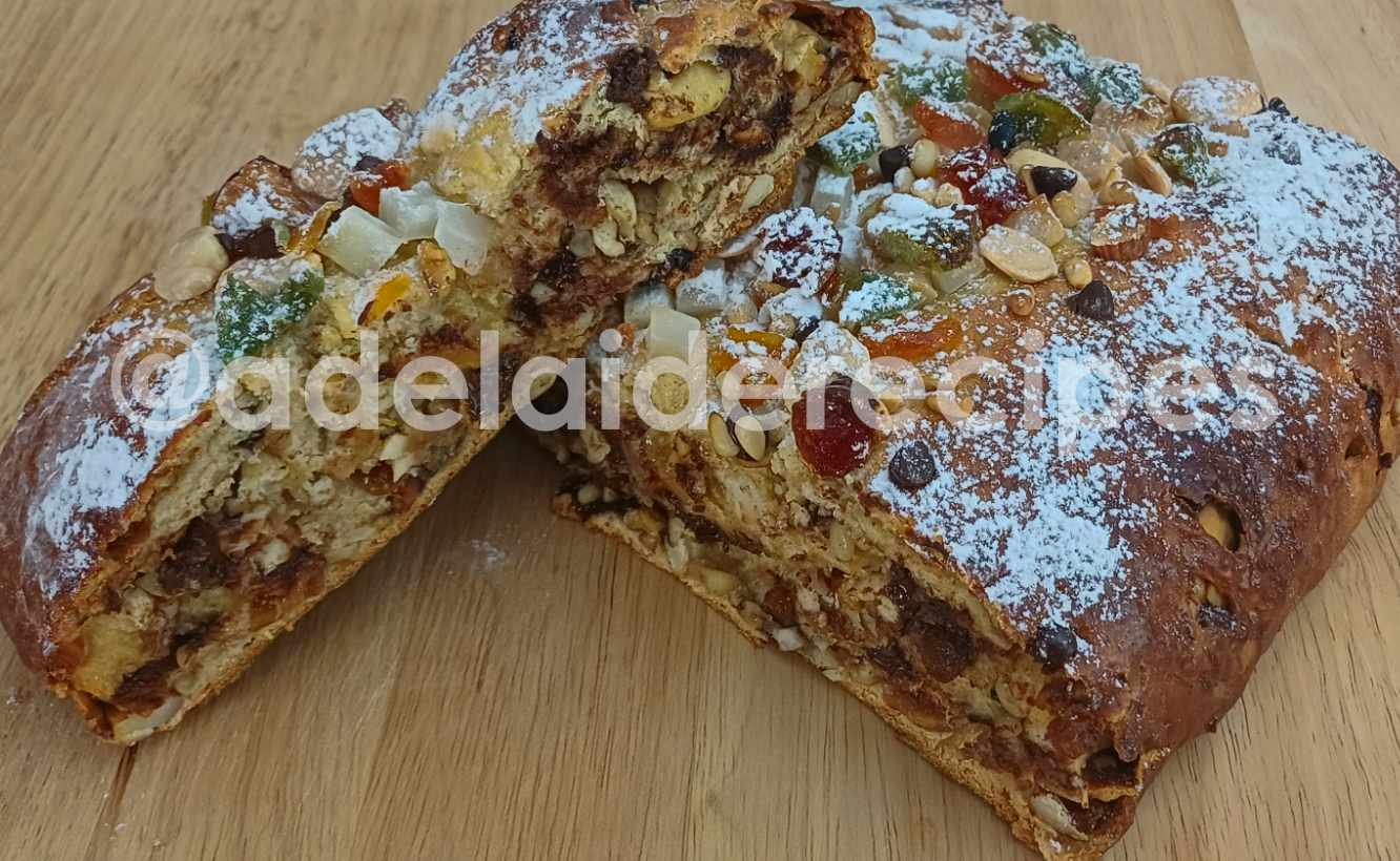 Bolo Rei Escangalhado de Chocolate e Frutos Secos